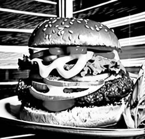 Tandoori Cheese Delight Burger
