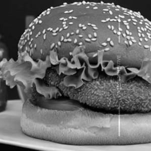 No Bun Crispy Chicken Burger
