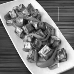 Chilli paneer dry