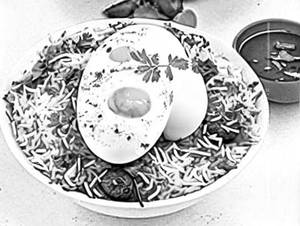 Egg Biryani