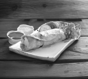 Veg Boti Kebab Roll