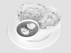 3 parotta egg curry combo