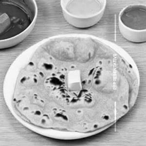 Butter tawa roti