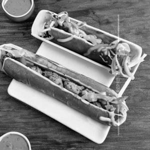 Veg hot dog roll