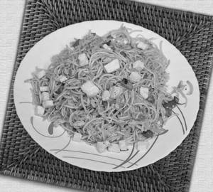 Paneer noodles