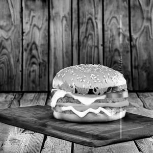 Cheesy Veg Burger 1 burger