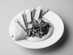 Hummus With Grilled Vegetables