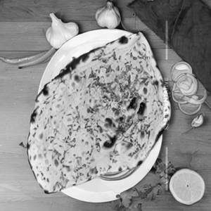 Garlic naan