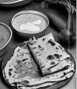 Mix veg paratha