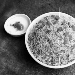 Schezwan gobi fried rice