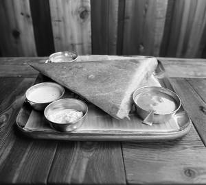 Ghee masala dosa