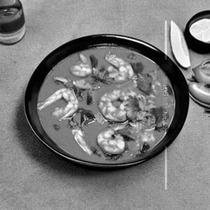 Prawns Thai Red Curry (only Curry)