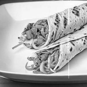 Veg juicy Wrap