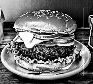 Schezwan burger