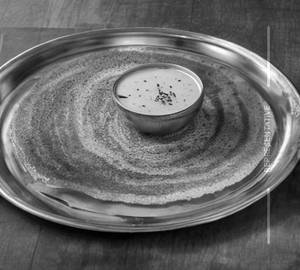 Open butter dosa