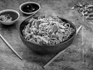 Chicken Mongolian Noodles