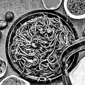 Veg schezwan noodles