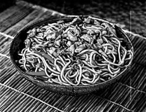 Chicken & Mushroom Noodles