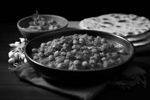 5 Roti Chana Masala