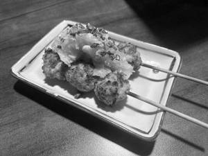 Oropon Tsukune (2 Sticks)
