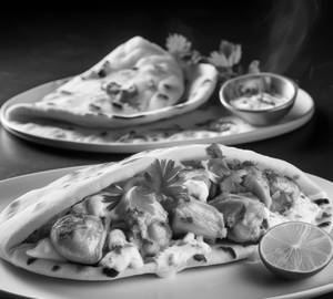 Malai Chicken Pita