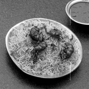 Lucknowi Prawn Biryani