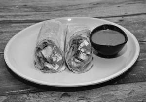 Achari Paneer Tikka Roll