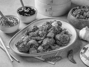 Chicken In Hot Garlic Sauce