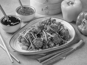 Chicken With Ginger & Spring Onion (dry)