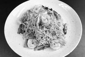 Prawns noodles