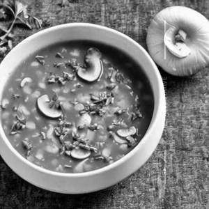 Veg mushroom soup