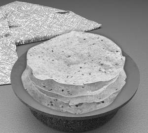 Plain papad dry