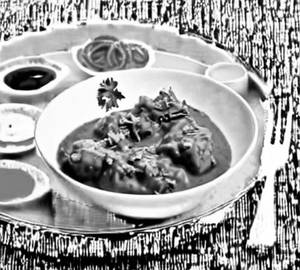 Fish butter masala