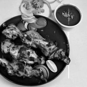 Tandoori chicken bhatti [half]