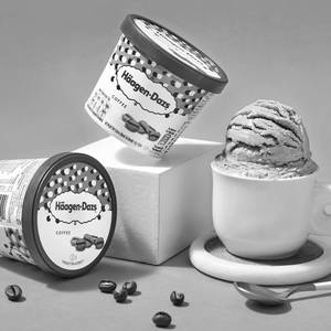 Coffee Ice Cream Pint (450 grams)