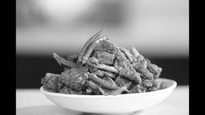 Green Onion Chilly Chicken