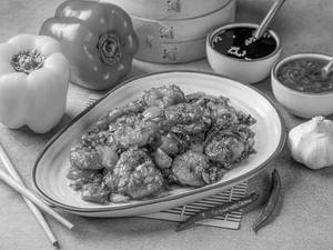 Prawns In Chilly Garlic Sauce (dry)