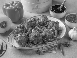 Chicken Schezwan Lollipop (dry)