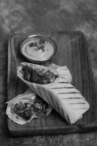 Roasted  Veggie Wrap