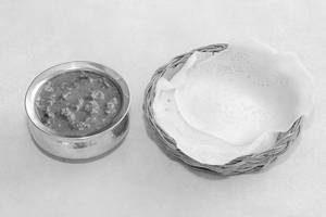 Appam (3 Pcs)with  Erachi Roast