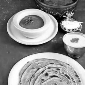 Palak Paratha Wt Butter