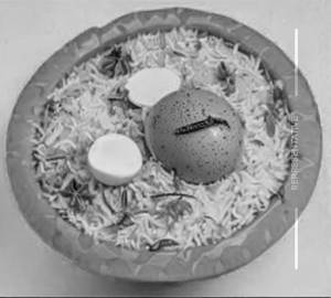 Egg biryani