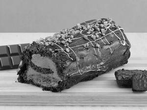 Mississippi Mud Roll Cake