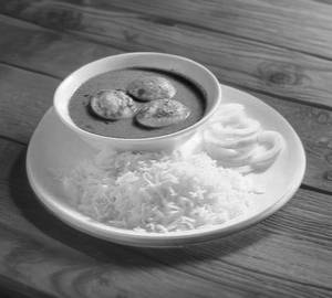 Egg Curry + Rice