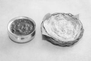 Porotta ( 2 Pcs)with  Erachi Roast