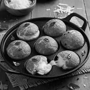 Cheese Paniyaram With Spicy Chutney