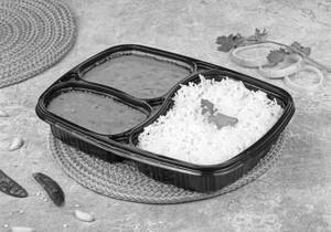 Dal Fry & Steam Rice