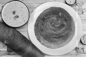 Onion masala dosa
