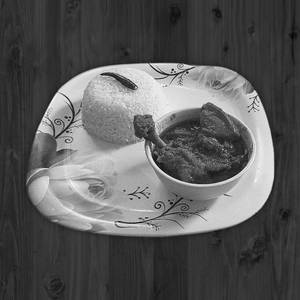 Chicken Curry(2 pcs)With Alu+ Rice