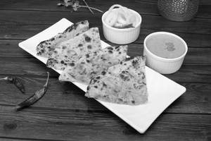 Onion Garlic Paratha